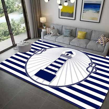 Nautical style rugs kids mats bedroom kitchen     living    bath