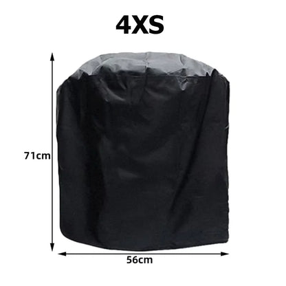 BBQ Grill Barbecue Cover Dustproof Waterproof Thickened BBQ Cover Outdoor Rainproof BBQ Cover