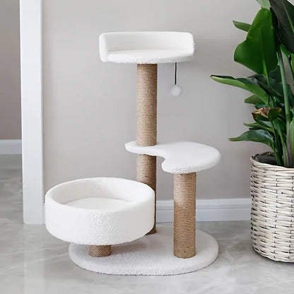 Sisal Cat Scratching Board, Durable Scratching Post for Indoor Cats To Save Furniture, Wear-Resistant Cat Scratcher Pad for Claw