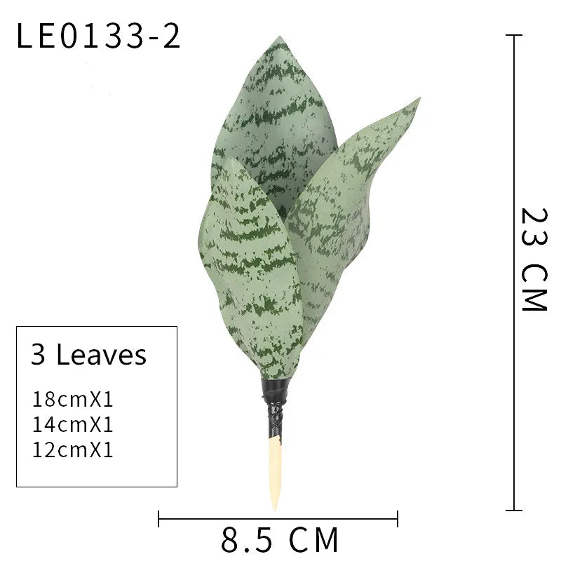 Artificial Plants Realistic Succulents Indoor and Outdoor Aloe Vera Tropical Fake Long Leaves Room Decoration Accessories