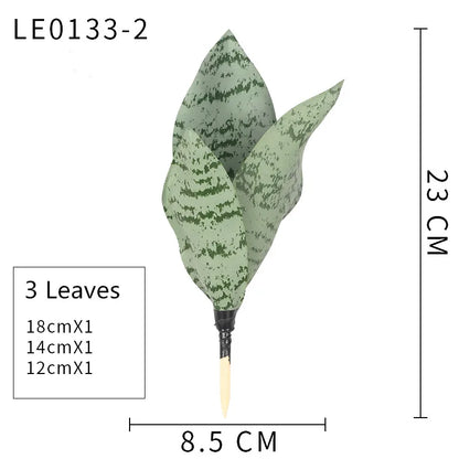 Artificial Plants Realistic Succulents Indoor and Outdoor Aloe Vera Tropical Fake Long Leaves Room Decoration Accessories