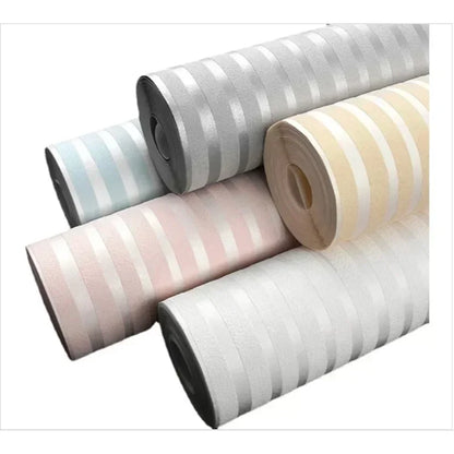 Modern Vertical Stripe Wallpaper Pink Blue Striped Living Room Decor TV Wallpapers 3d Elegant Home Decoration Wall Papers