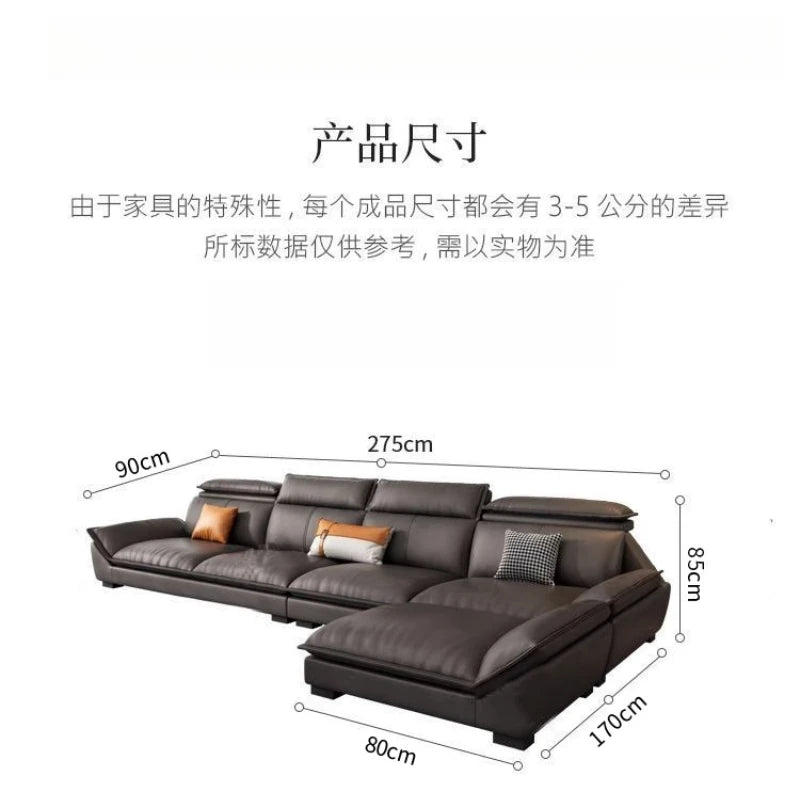 Luxury Living Room Sofa Elegant Modern Designer Large Sofas Relaxing Armrest Ensembles De Meubles De Jardin Home Furniture