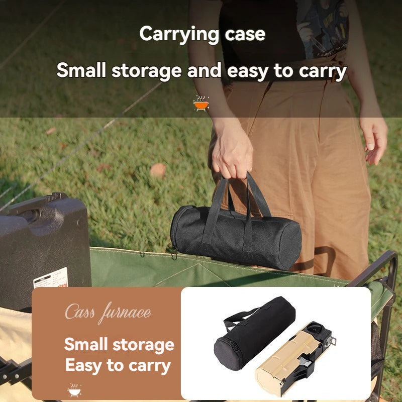 2670W Portable Camping Gas Stove Folding Cassette Outdoor Picnic Travel Cooking Grill Burner Heater System