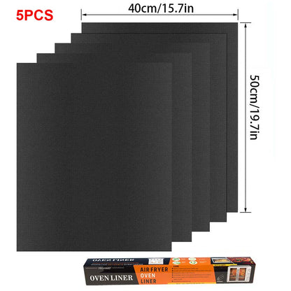 BBQ Mats Oven Bottom Liners Reusable Non-stick Baking Mats Outdoor Party Protective Mats Kitchen Tools Heat Resistant Grill Mats