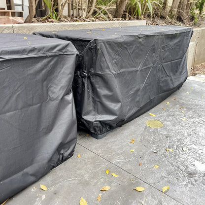Outdoor Furniture Cover, Dust-proof, Waterproof and UV-proof Cover, Courtyard Garden Sunshade Protection Cover  Multi-size