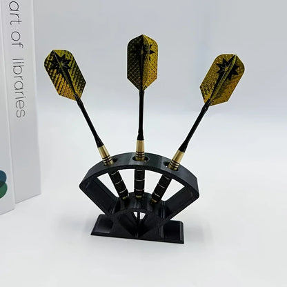 1pc Desktop Dart Display Stand Storage Rack Dart Organizer For Living Rooms Offices Game Rooms Archery Cabins Enthusiast Gift