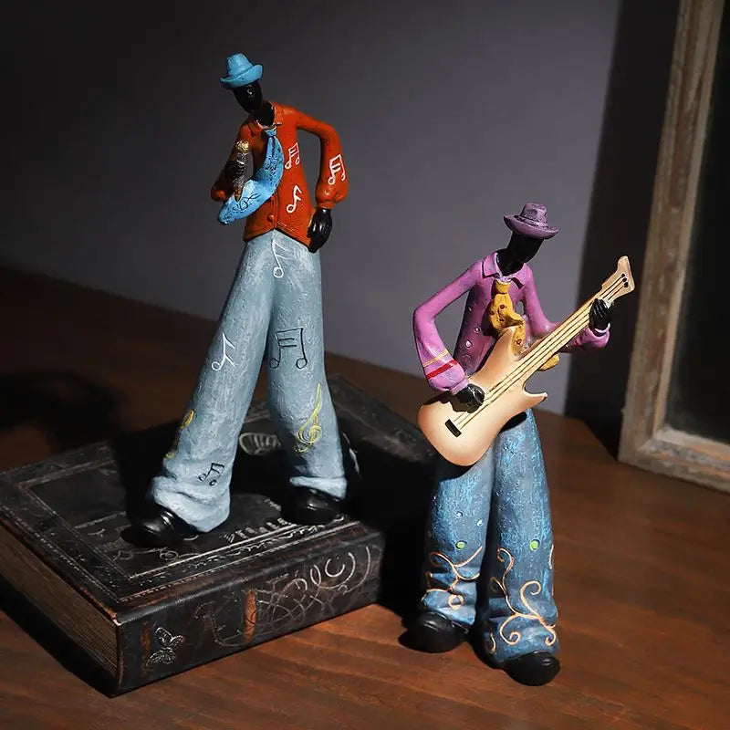 Wine Cabinet Decoration Western The Band Characters Retro Ornaments Niche European Home Living Room Porch Bookcase Furnishing