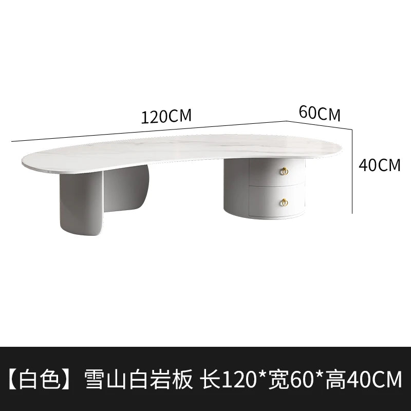 Irregular Modern Coffee Table Accessories Black Small Outdoor Coffee Tables Living Room Drawers Table Basse De Salon Home Decor
