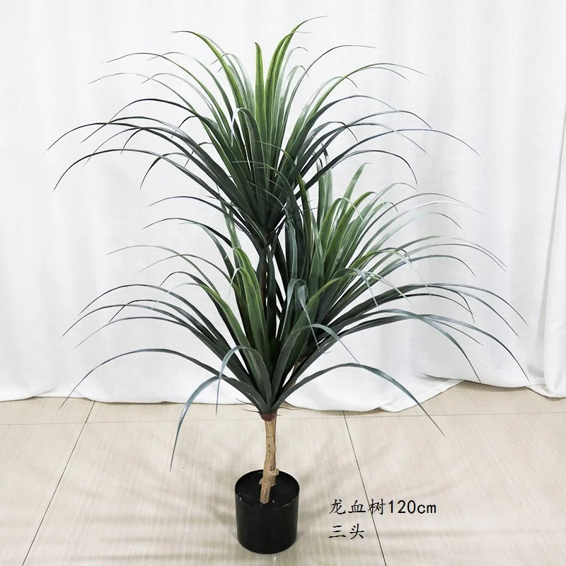 120cm 160cm 180cm Home Decor Trees Garden Decorations Indoor Outdoor Fake Plants Artificial Big High Trees Dracaena