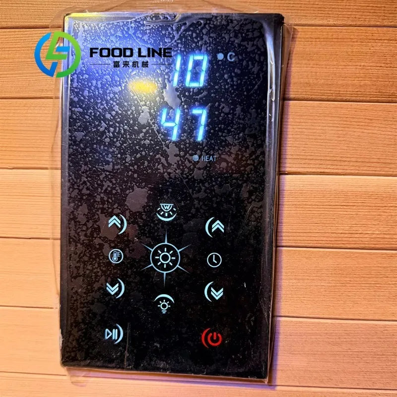 Courtyard Outdoor Sauna Room Retro Wooden Style Elegant Appearance Matching Villa Courtyard Garden And High Living Environment