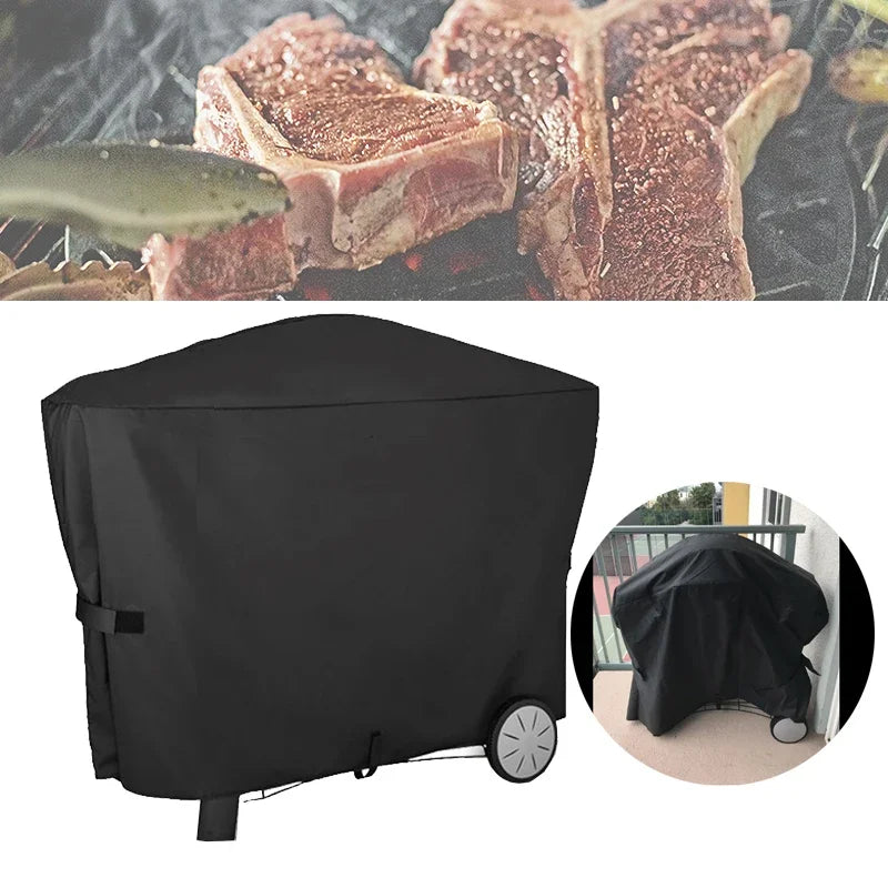 BBQ Grill Cover for Weber Q2000 Q3000 BBQ Cover Outdoor Barbecue Accessories Dustproof Waterproof Rain Protective Covers