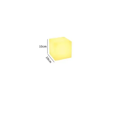 Outdoor Remoter Controlled LED Light-emitting Cube Seat 16 Colors KTV Bar Stools Rechargeable Desktop Night Lamp Waterproof