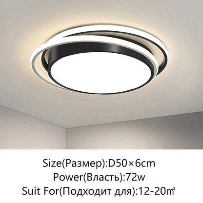 Living Room LED Ceiling Lamp Modern Simple Bedroom Room Dining Light Nordic Lustre Home Decor Interior Lighting Kids Chandelier