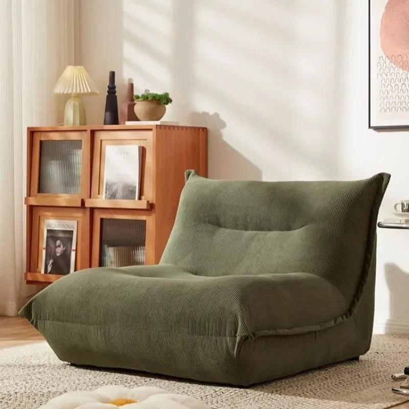 Sponge Filling Living Room Single Small Sofa Bedroom Detachable Washable Creative Simple Portable Interior Sofas Home Decor