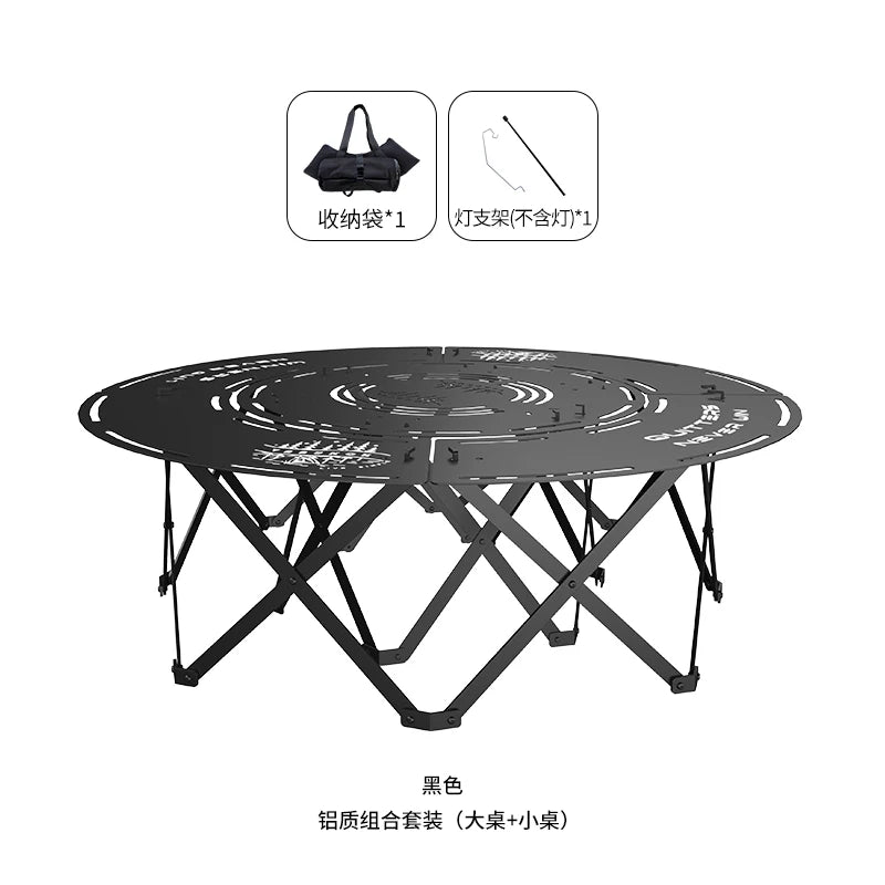 Ground Minimalist Outdoor Table Bistro Nordic Lawn Dining Outdoor Table Camping Backyard Zestawy Mebli Ogrodowych Furniture