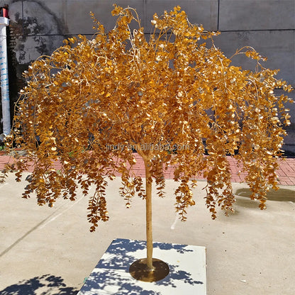 Custom Outdoor Indoor Decoration Green Plant Realistic Olive 6.5ft 8ft 10ft Artificial Olive Tree for Hotel Event Garden