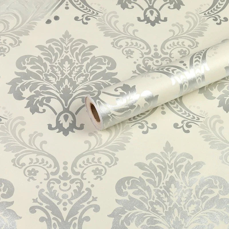 Home Decor Retro Floral Wallpaper Renovation of Bedroom and Living Room Decorative Walls