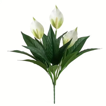 1/2pcs Large Artificial Plant and Flower set Realistic Indoor/Outdoor Fake with Foliage - All- Wedding/Residential Decor