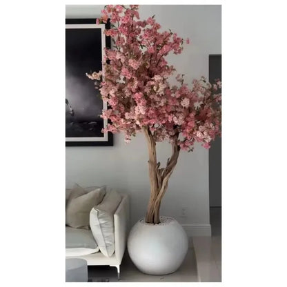 【Factory Price】Indoor And Outdoor Fiberglass Large Garden Flower Pots Artificial Plants