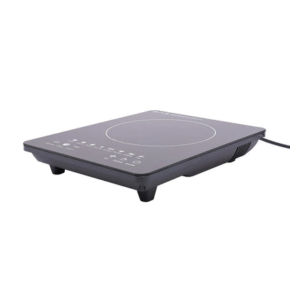 110V 750W Electric Induction Cooktop 8 Power Levels Touch Control Burner 180min Timer Portable Stove for Home RV