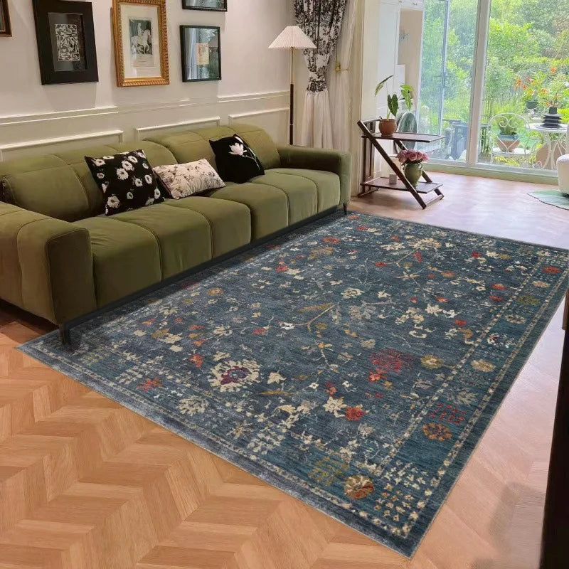 Bohemian-Style Outdoor Carpet for Anti-Mold Moisture-Proof and Dirt-Proof Summer Terrace Camping Mats Home Decoration Rugs