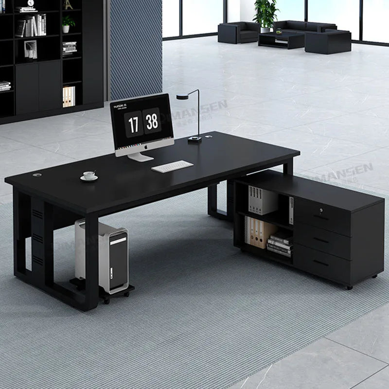 Interior Fashion Office Desk Luxury Designer Aesthetic Office Desk Universal Safe Mesa Ordenador Ornaments Home Furniture