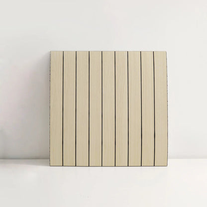 40x40cm Imitation Wood Grille Strip Wall Panel Living Room Bedroom Decoration Waterproof Self-adhesive Ugly Covering Wallpaper