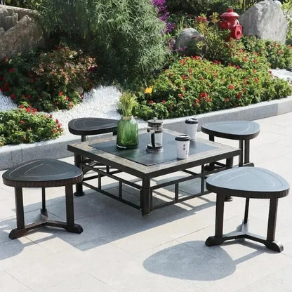 Outdoor Garden Villa Heaters Balcony Fire Pits Coffee Shop Restaurant Commercial Brazier Courtyard Camping Barbecue Table