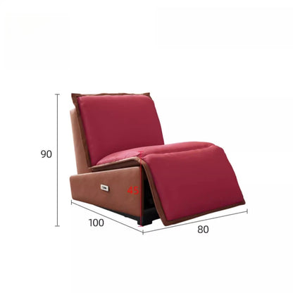 Designer Reading Living Room Sofa Leather Wall Luxury Bed Living Room Sofa Modern Waterproof Sofy Do Salonu Home Furniture