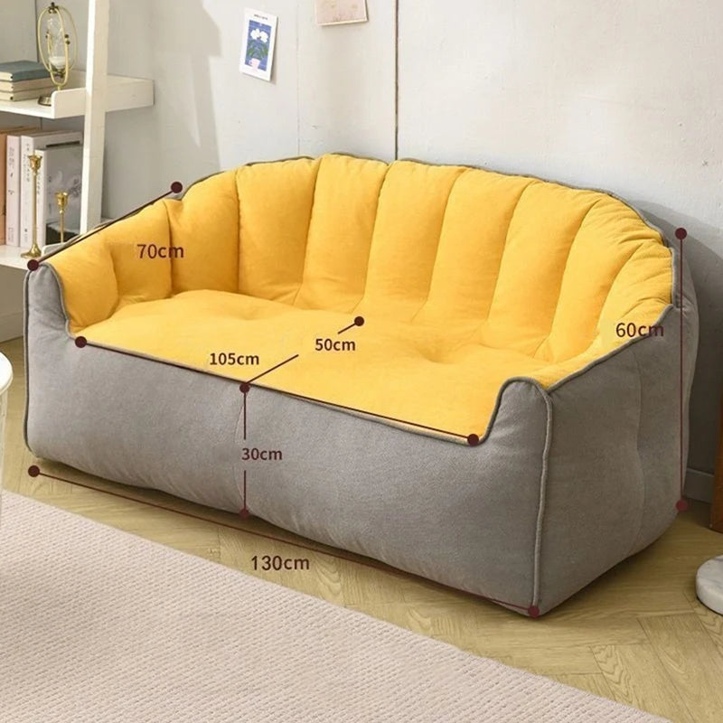 Modern Living Room Sofas Comfortable Relaxing Lazy Sofa Portable Puffs Sofas Bedroom Luxury Sofa Interior Aesthetic Furniture