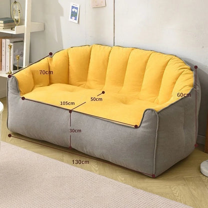 Modern Living Room Sofas Comfortable Relaxing Lazy Sofa Portable Puffs Sofas Bedroom Luxury Sofa Interior Aesthetic Furniture