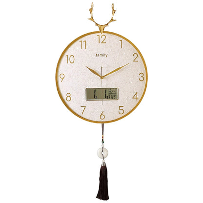 Chic Modern Wall Clock Hanging Art Round Classic Wall Clock Dining Room Plane Reloj De Pared Para Salon Decorativo Room Decor