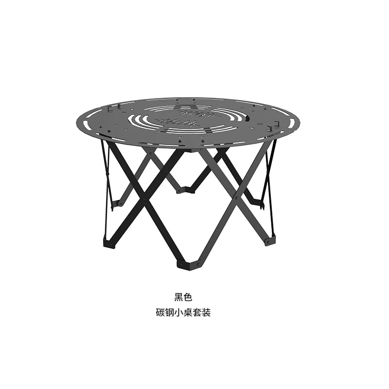 Ground Minimalist Outdoor Table Bistro Nordic Lawn Dining Outdoor Table Camping Backyard Zestawy Mebli Ogrodowych Furniture