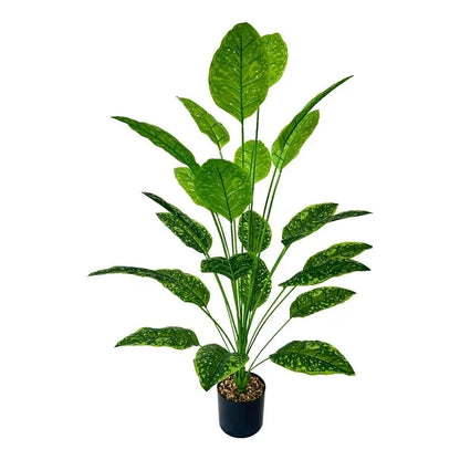 1pc 115cm Giant Artificial Plants Tree, No Pot Included, Realistic Full Lush Greenery Indoor Outdoor All-Season Decor for Home