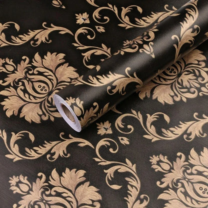 Home Decor Retro Floral Wallpaper Renovation of Bedroom and Living Room Decorative Walls