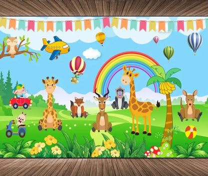 115X72cm Self Adhesive Wallpaper Mural ABDL Living Room Bedroom Bedside Cute Cartoon Anime Background Wall Decoration Sticker