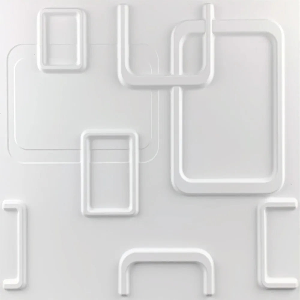 White 3D Wall Panel Foam Brick Waterproof Non-self-adhesive Wall Sticker Classics PVC Background Wallpaper Bathroom Ceiling