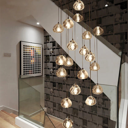 Modern home decoration crystal chandeliers for hall, staircase, indoor lighting fixtures, ceiling lamps, living room exquisite i