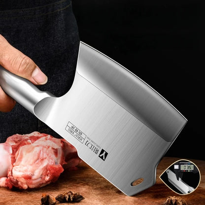 XTL Kitchen bone chopping knife, bone chopping knife, stainless steel cutting tool, thickened and weighted