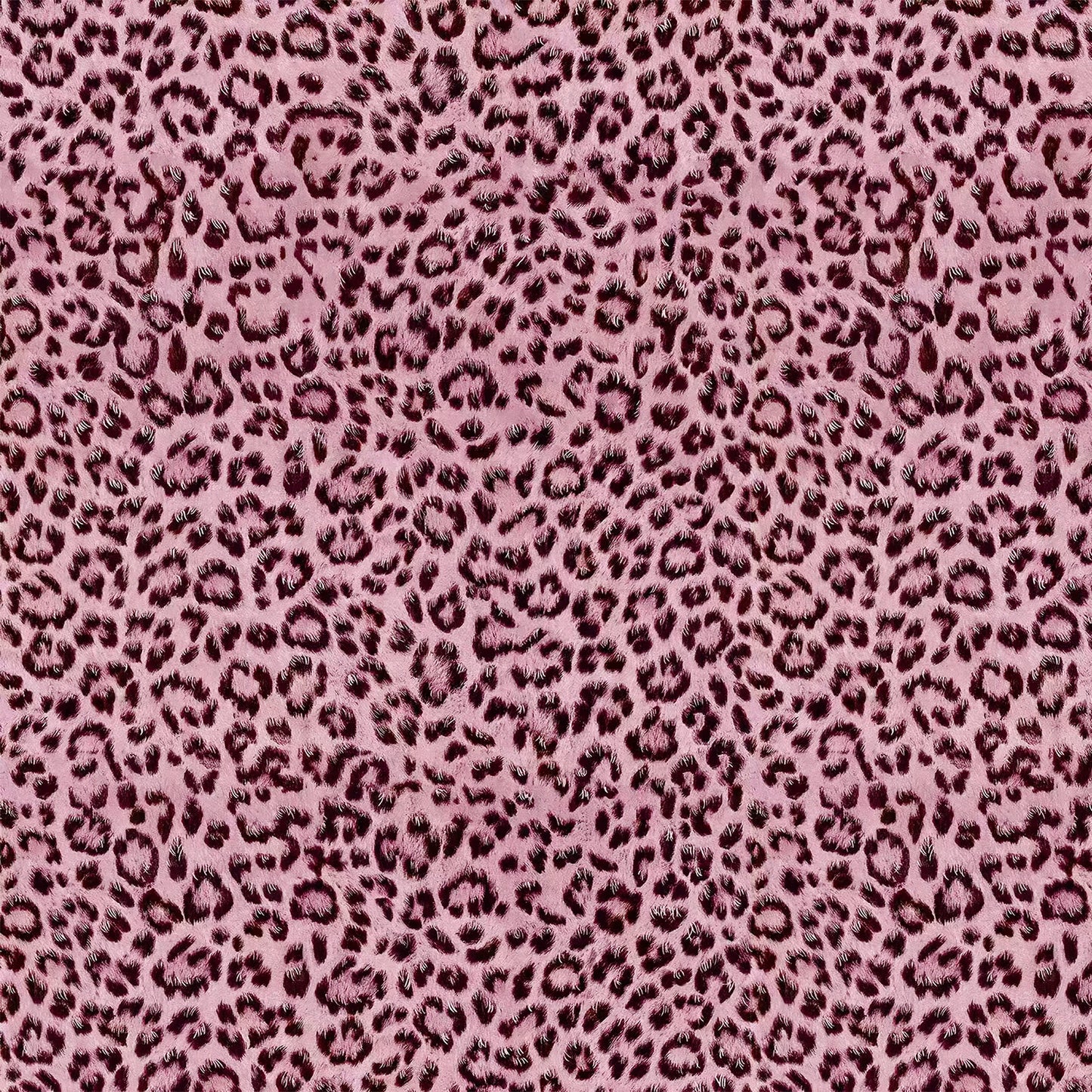 Classic Rose Pink Leopard Print Wallpaper Waterproof Peel and Stick Wall Decal for Bedroom Living Room Removable Wall Covering