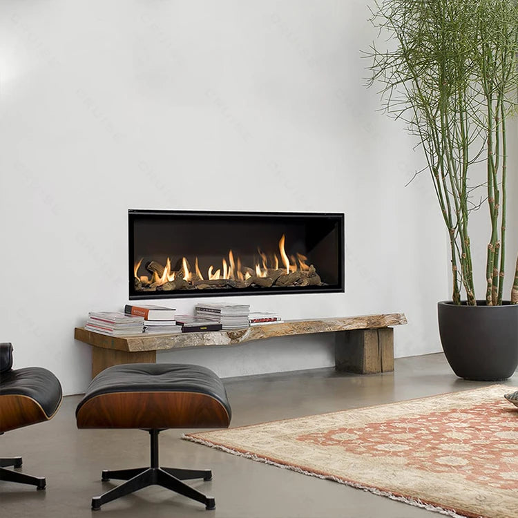 CRUISE 48Inch 1219.2x720x380mm Wall Mounted Indoor Remote Fireplace Controlled Propane Natural Gas Fireplaces for Heating