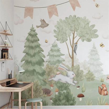 custom papel de parede 3D Photo wallpaper for walls 3 d Catoon Mural For Kids Wall Print Decal Hoom Decor papel wall Whale ball