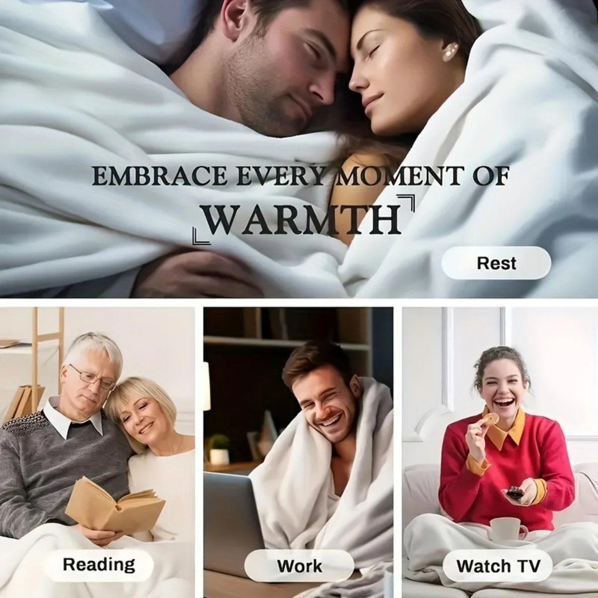 Create your own personalized blanket—a soft, cozy throw perfect for the sofa, naps, or air-conditioned rooms.
