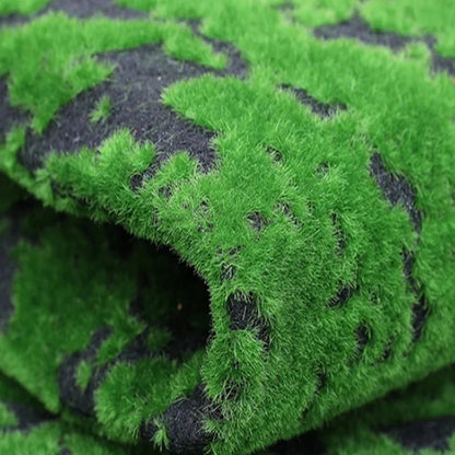 50X50cm Artificial Grass Rug Fake Moss Lawn Garden Landscape Turf Roll Festival Wedding Decoration  Mat Carpet