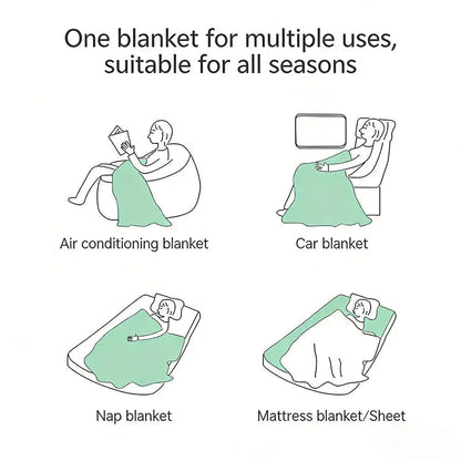 Mutant and Ninja Turtles Throw Lightweight 240g Flannel Blanket Soft Skin-friendly for Summer Cooling