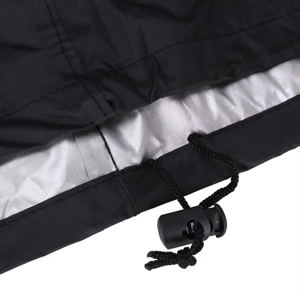 BBQ Grill Barbecue Cover Dustproof Waterproof Thickened BBQ Cover Outdoor Rainproof BBQ Cover