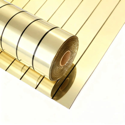 Self Adhesive Wallpaper Peeling PVC Material Mirror Reflect Texture Vinyl Durable Material Decorative Wall Covering