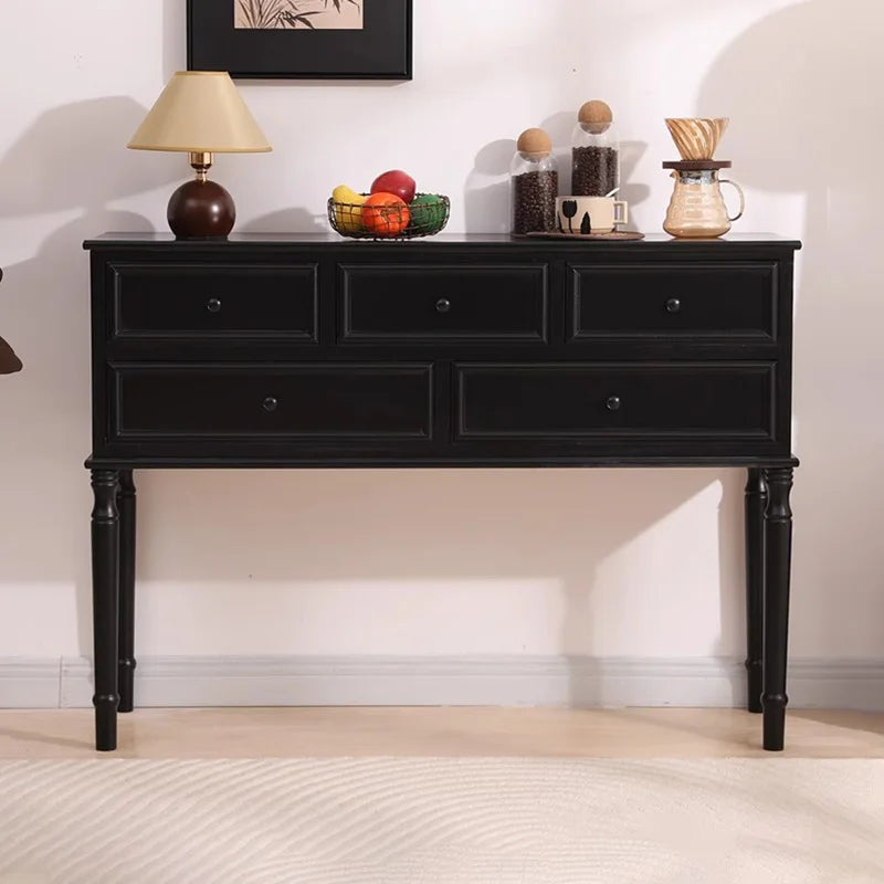 Unique Rustic Console Table Industrial Storage Retro French Console Table Aesthetic Trendy Tavolo Consolle Room Furniture
