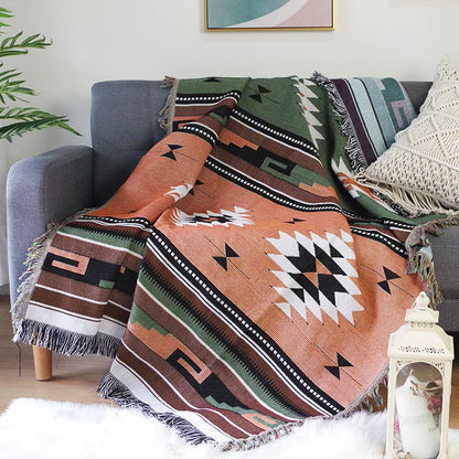 Bohemian Plaid cotton Blanket for Sofa bed Decoration Blankets Camping Picnic Blanket Sofa cover throw Blanket bedspread Decor